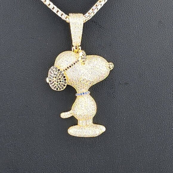 Sterling Silver 925 Snoopy Pendant Necklace – Classic Peanuts Character Jewelry - Picture 8 of 9